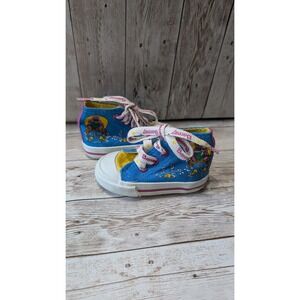 Vintage 1993 Barney sneaker shoes size 3